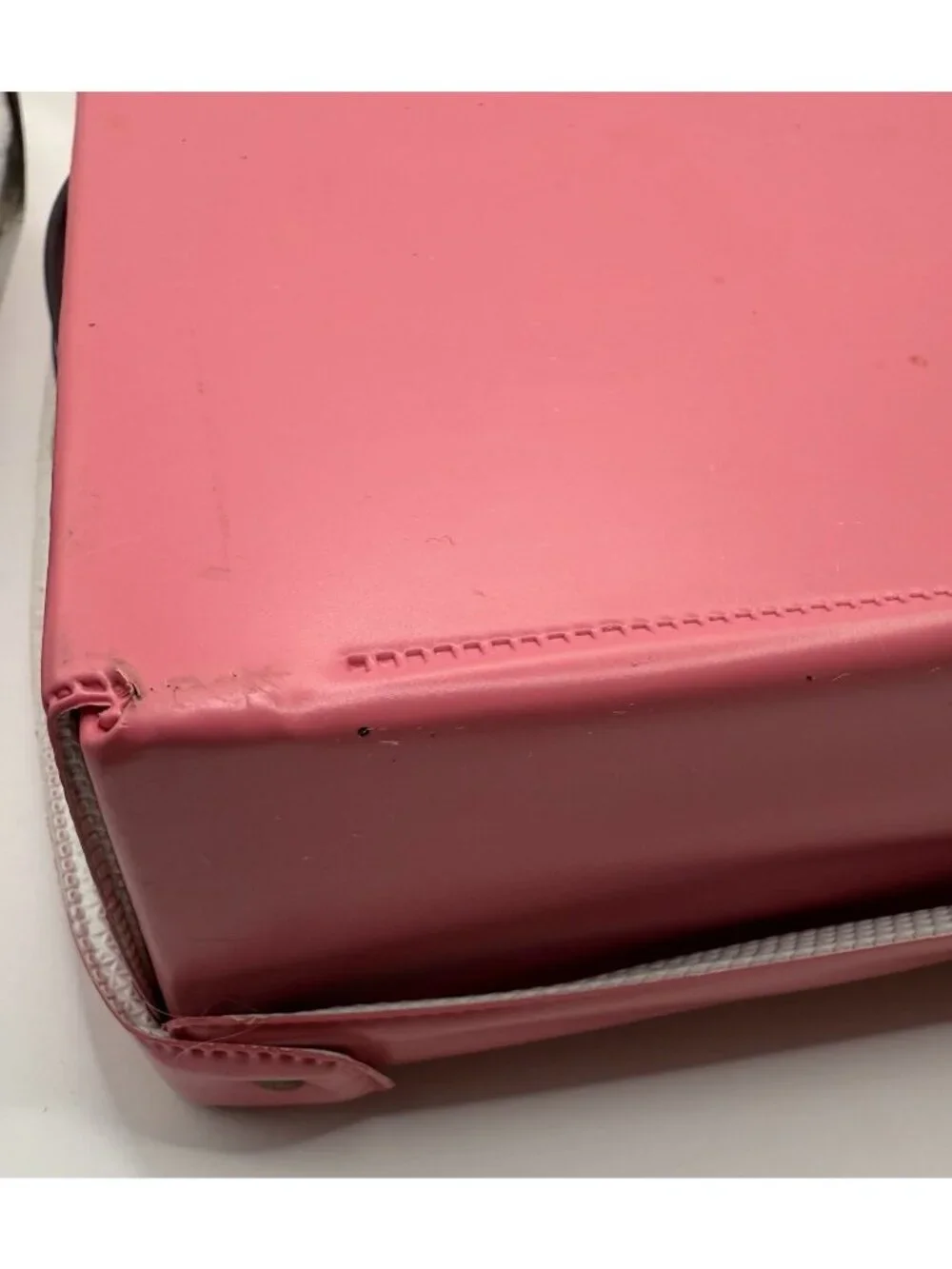 Vintage 1977 Mattel Barbie Fashion Doll Pink Carrying Case  No. 1002